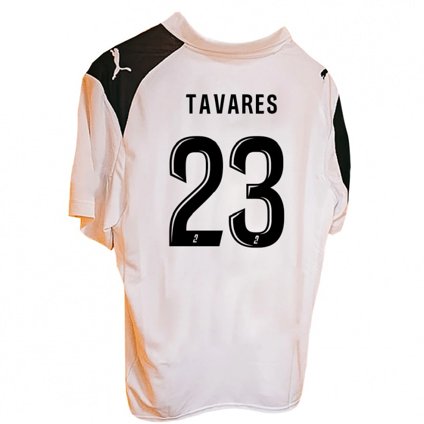 Danxen Femme Maillot Yohan Tavares #23 Orange Noir Tenues Domicile 2025/26 T-Shirt
