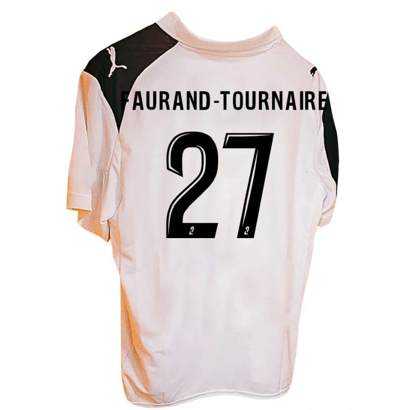Danxen Femme Maillot Aymeric Faurand-Tournaire #27 Orange Noir Tenues Domicile 2025/26 T-Shirt
