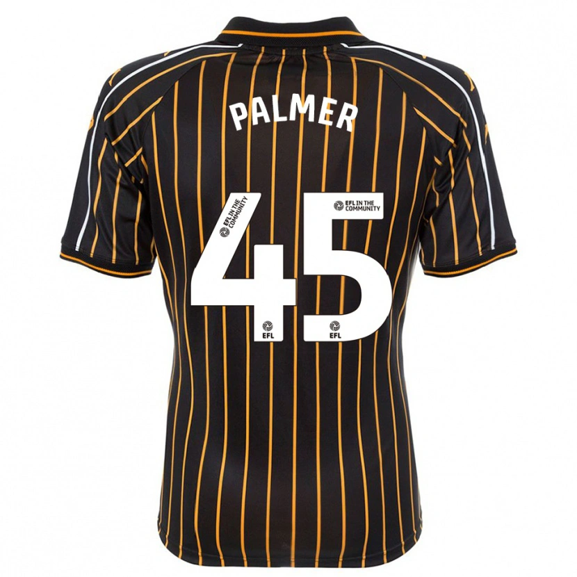 Danxen Femme Maillot Kasey Palmer #45 Blanc Noir Tenues Extérieur 2025/26 T-Shirt