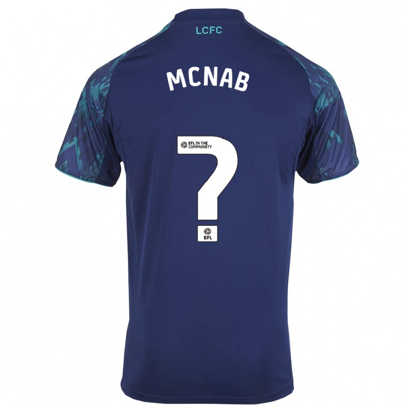 Danxen Femme Maillot Lewis Mcnab #0 Marine Vert Blanc Tenues Extérieur 2025/26 T-Shirt