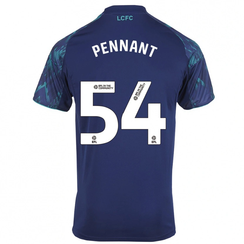 Danxen Femme Maillot Kian Pennant #54 Marine Vert Blanc Tenues Extérieur 2025/26 T-Shirt