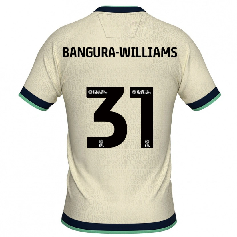 Danxen Femme Maillot Ra'ees Bangura-Williams #31 Champagne Marine Tenues Extérieur 2025/26 T-Shirt