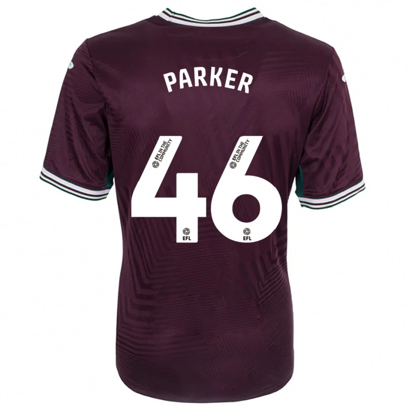 Danxen Femme Maillot Arthur Parker #46 Rouille Rouge Blanc Tenues Extérieur 2025/26 T-Shirt