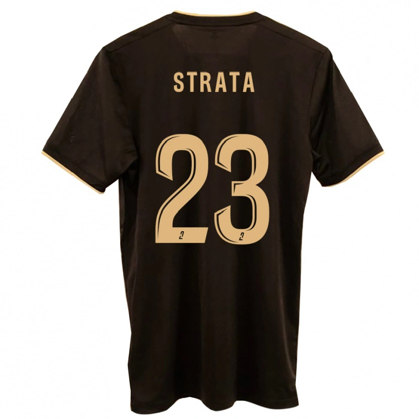 Danxen Femme Maillot Tony Strata #23 Bleu Rouge Tenues Extérieur 2025/26 T-Shirt