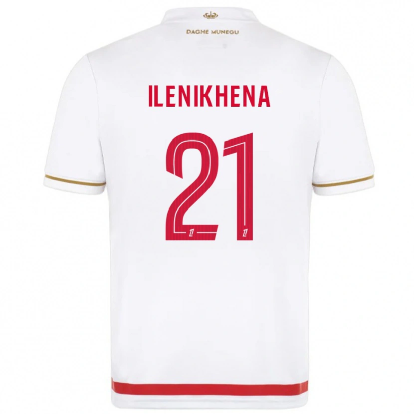 Danxen Enfant Maillot George Ilenikhena #21 Rouge Blanc Tenues Domicile 2025/26 T-Shirt