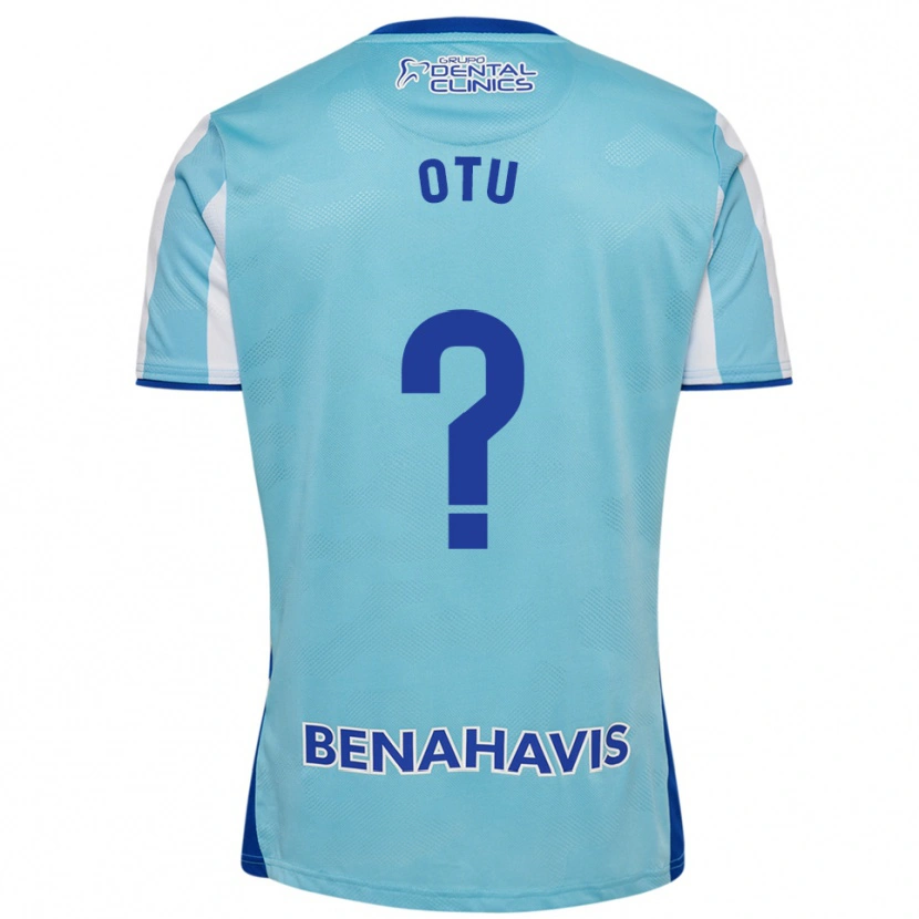 Danxen Enfant Maillot Joseph Otu #0 Bleu Ciel Blanc Tenues Domicile 2025/26 T-Shirt