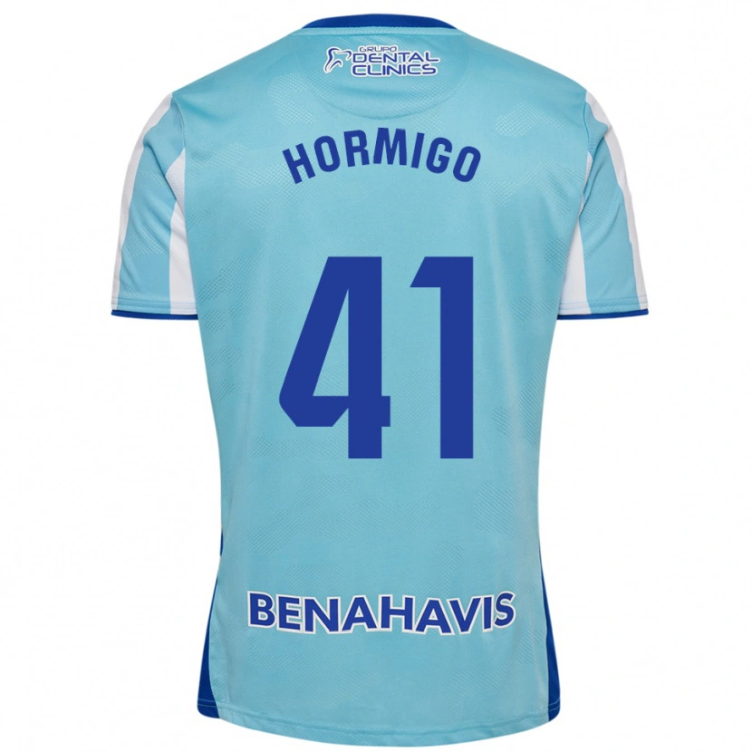 Danxen Enfant Maillot Cintia Hormigo #41 Bleu Ciel Blanc Tenues Domicile 2025/26 T-Shirt