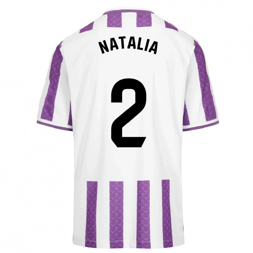 Danxen Enfant Maillot Natalia Delgado Calle #2 Violet Blanc Tenues Domicile 2025/26 T-Shirt