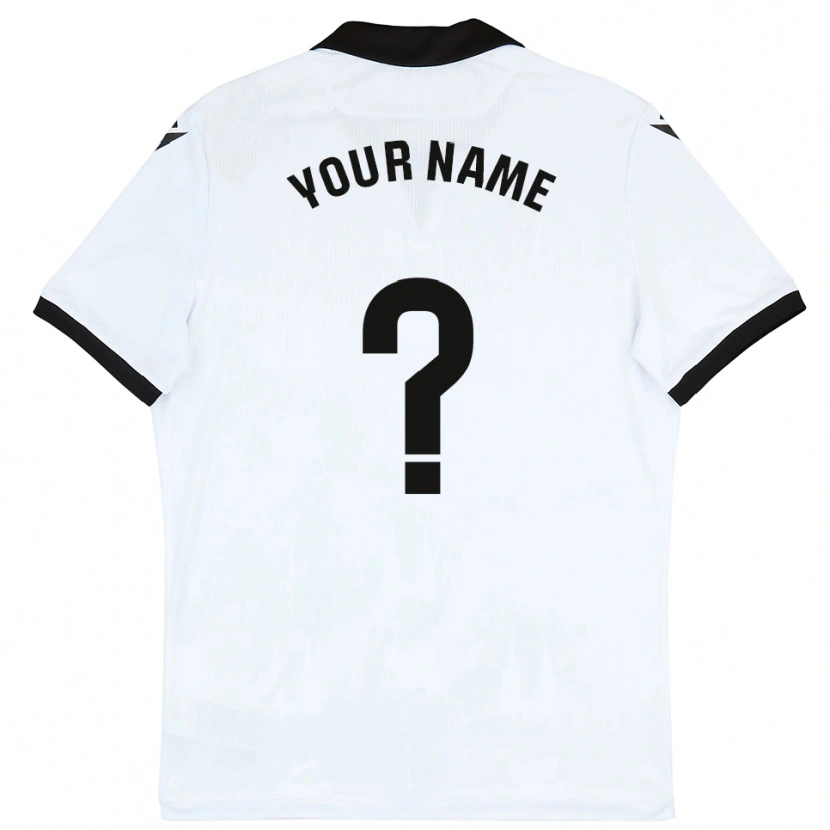 Danxen Enfant Maillot Votre Nom #0 Blanc Noir Tenues Domicile 2025/26 T-Shirt