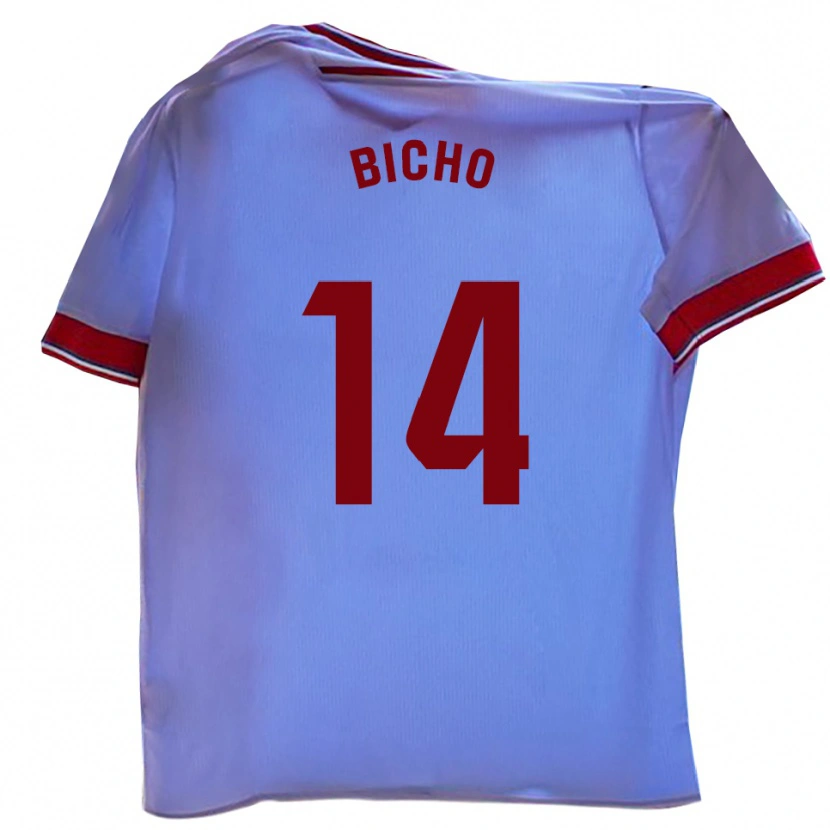 Danxen Enfant Maillot Bicho #14 Blanc Rouge Tenues Domicile 2025/26 T-Shirt