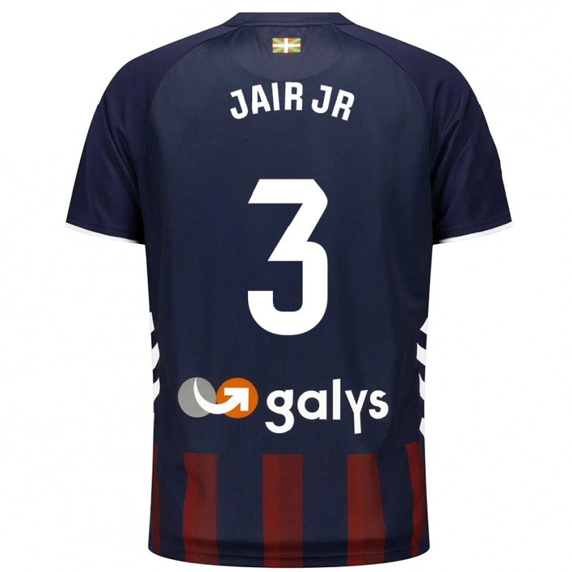 Danxen Enfant Maillot Jair Amador #3 Marine Rouge Tenues Domicile 2025/26 T-Shirt