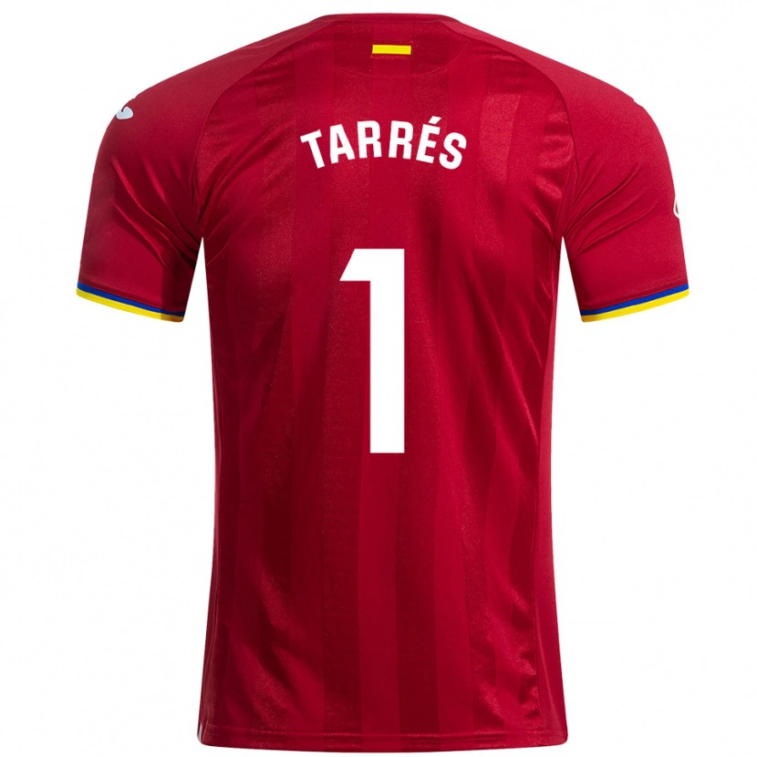 Danxen Enfant Maillot Lluis Tarrés #1 Rouge Jaune Bleu Tenues Extérieur 2025/26 T-Shirt