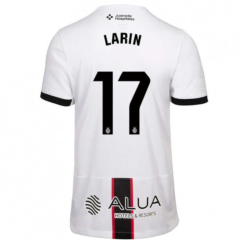 Danxen Enfant Maillot Cyle Larin #17 Blanc Noir Tenues Extérieur 2025/26 T-Shirt