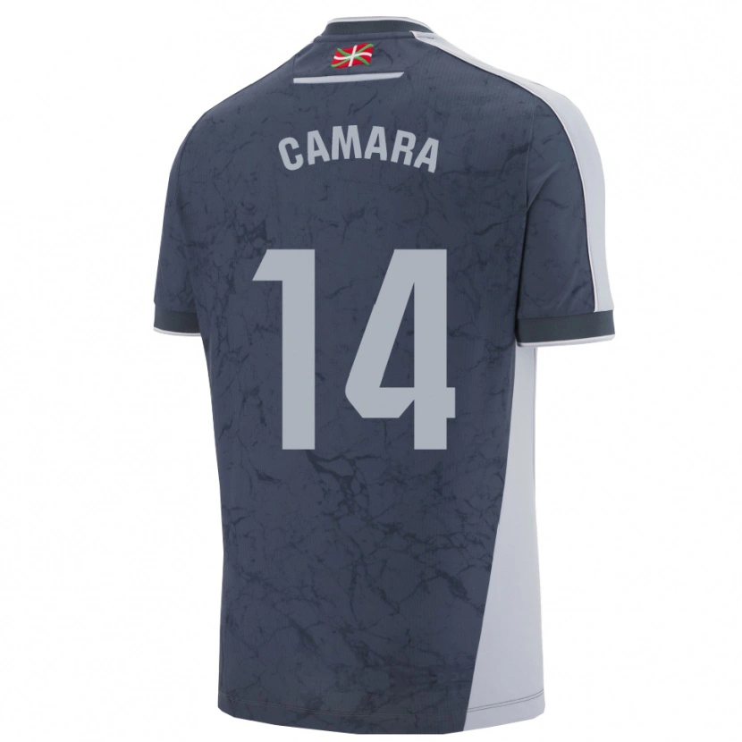 Danxen Enfant Maillot Ibra Cámara #14 Bleu Foncé Blanc Tenues Extérieur 2025/26 T-Shirt