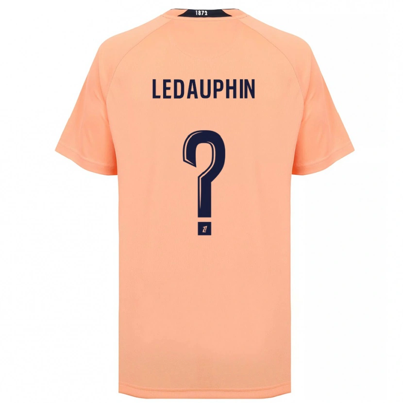 Danxen Enfant Maillot Léann Ledauphin #0 Orange Bleu Marine Tenues Extérieur 2025/26 T-Shirt