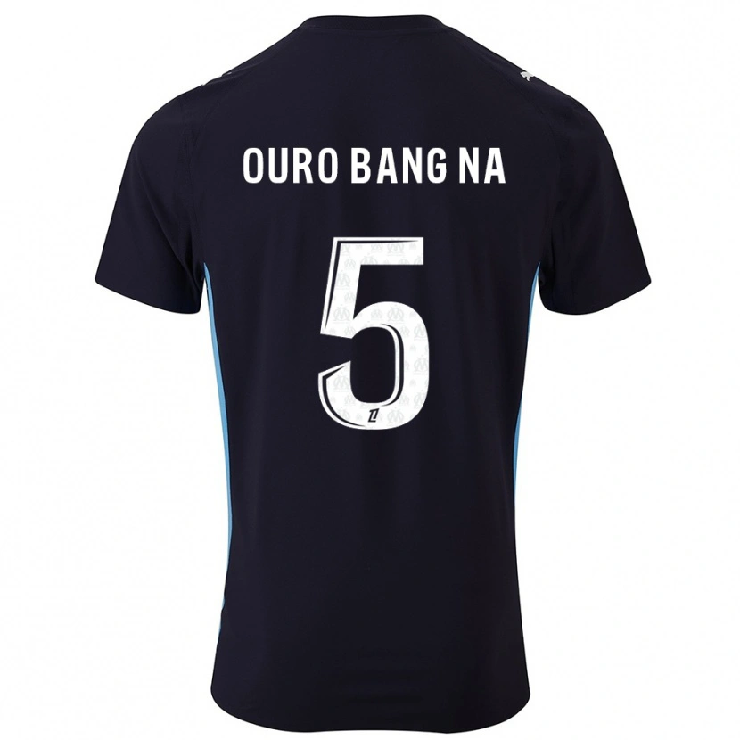 Danxen Enfant Maillot Rayan Ouro Bang Na #5 Noir Bleu Ciel Tenues Extérieur 2025/26 T-Shirt