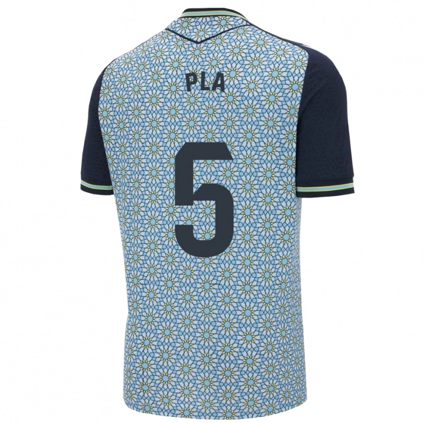 Danxen Enfant Maillot Edu Pla #5 Bleu Marine Tenues Extérieur 2025/26 T-Shirt