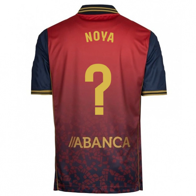 Danxen Enfant Maillot Román Noya #0 Rouge Marine Tenues Extérieur 2025/26 T-Shirt