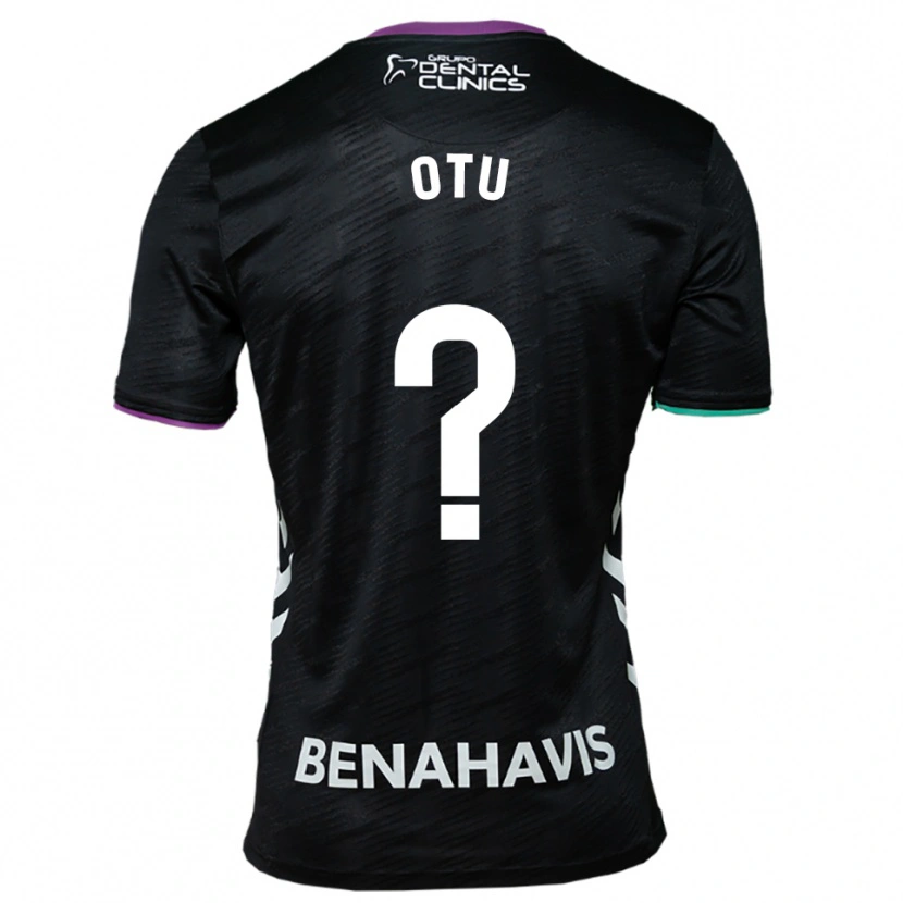 Danxen Enfant Maillot Joseph Otu #0 Noir Violet Vert Tenues Extérieur 2025/26 T-Shirt