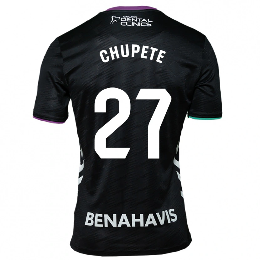 Danxen Enfant Maillot Chupe #27 Noir Violet Vert Tenues Extérieur 2025/26 T-Shirt