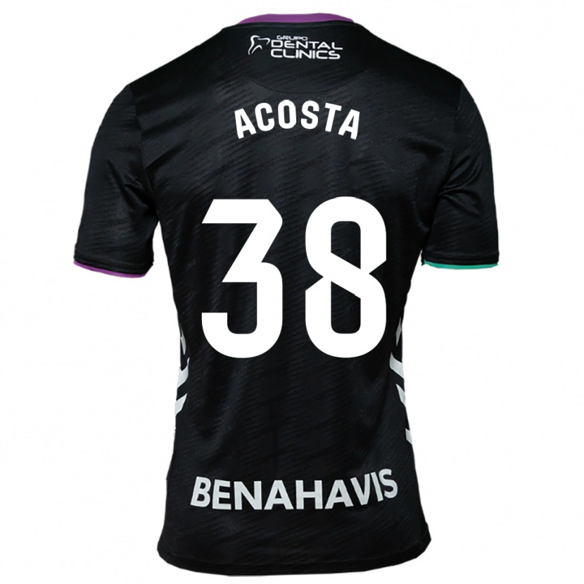 Danxen Enfant Maillot Judith Acosta #38 Noir Violet Vert Tenues Extérieur 2025/26 T-Shirt
