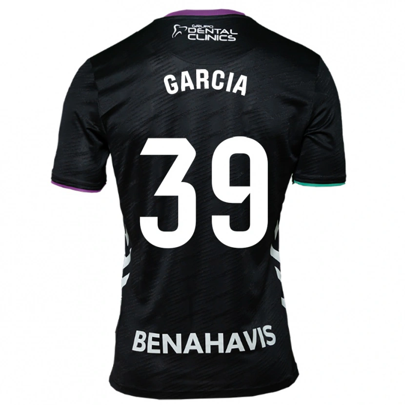Danxen Enfant Maillot Claudia García #39 Noir Violet Vert Tenues Extérieur 2025/26 T-Shirt