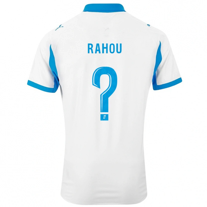 Danxen Homme Maillot Jores Rahou #0 Blanc Bleu Ciel Tenues Domicile 2025/26 T-Shirt