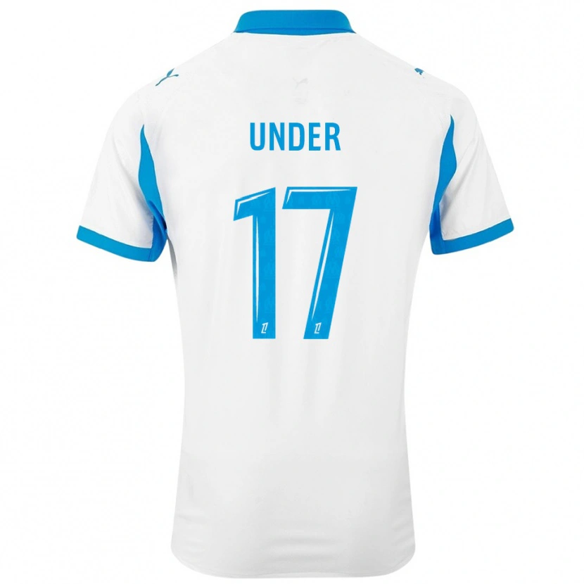 Danxen Homme Maillot Cengiz Under #17 Blanc Bleu Ciel Tenues Domicile 2025/26 T-Shirt