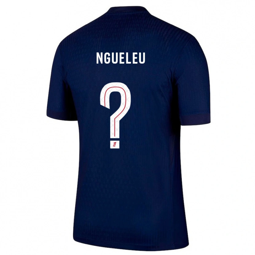 Danxen Homme Maillot Soufiya Ngueleu #0 Marine Rouge Tenues Domicile 2025/26 T-Shirt