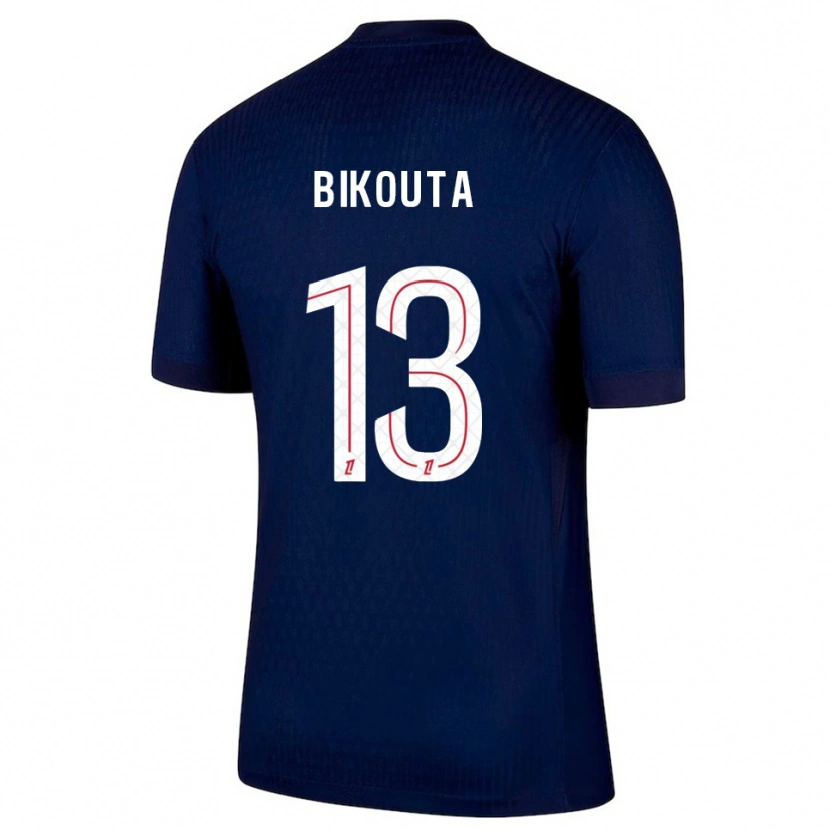 Danxen Homme Maillot Dan-Patrice Bikouta #13 Marine Rouge Tenues Domicile 2025/26 T-Shirt