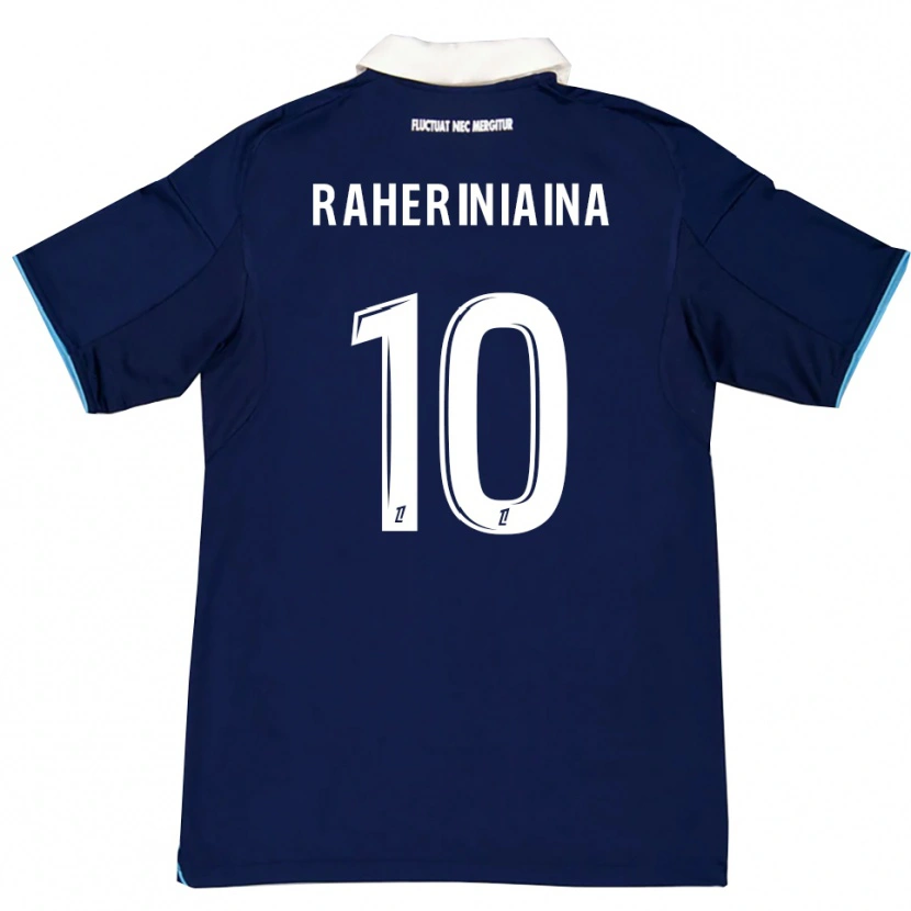 Danxen Homme Maillot El Hadary Raheriniaina #10 Bleu Foncé Blanc Tenues Domicile 2025/26 T-Shirt