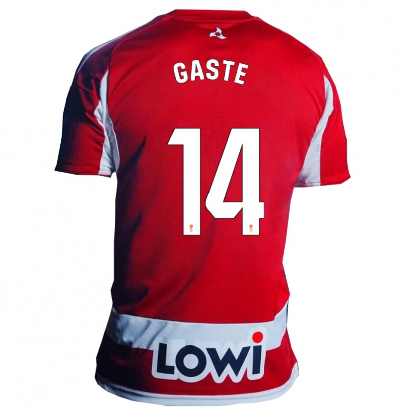Danxen Homme Maillot Gaste #14 Rouge Blanc Tenues Domicile 2025/26 T-Shirt