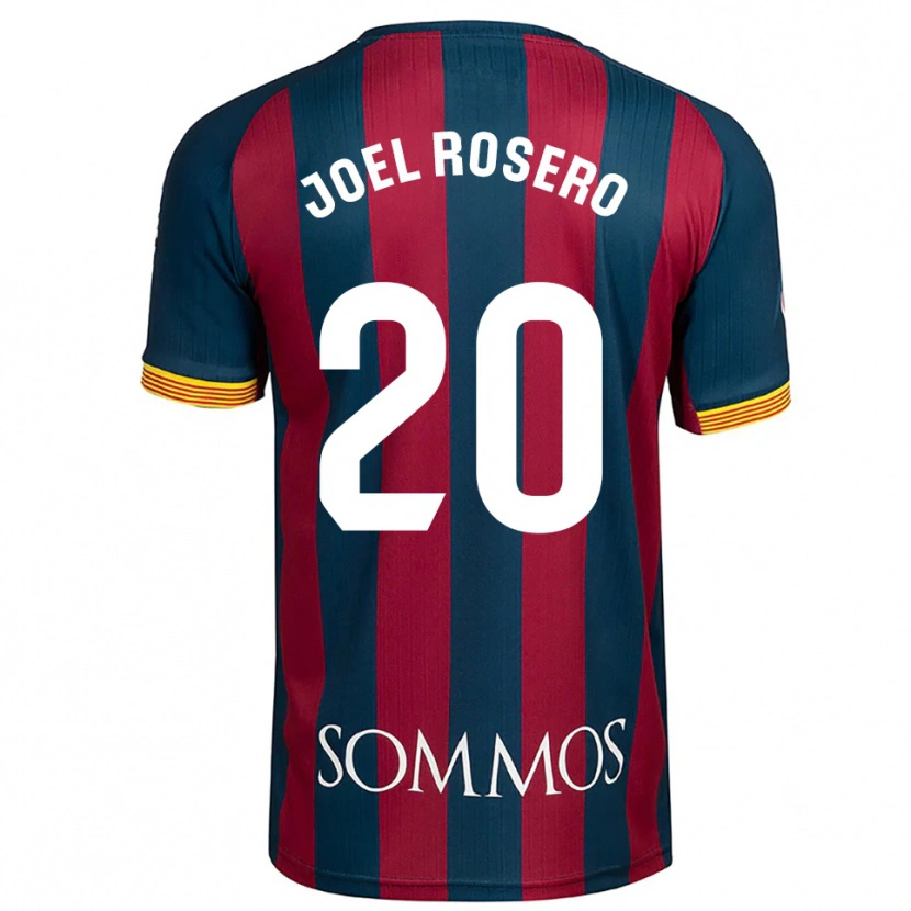 Danxen Homme Maillot Alexis Joel Rosero #20 Marine Bleu Rouge Tenues Domicile 2025/26 T-Shirt