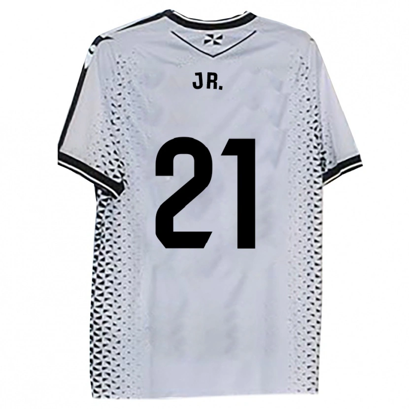Danxen Homme Maillot Douglas Jr. #21 Blanc Noir Tenues Domicile 2025/26 T-Shirt