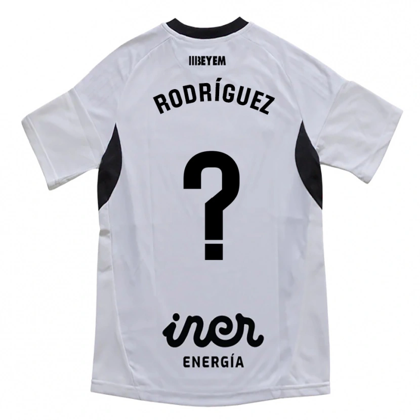 Danxen Homme Maillot Diego Rodríguez #0 Blanc Violet Tenues Domicile 2025/26 T-Shirt