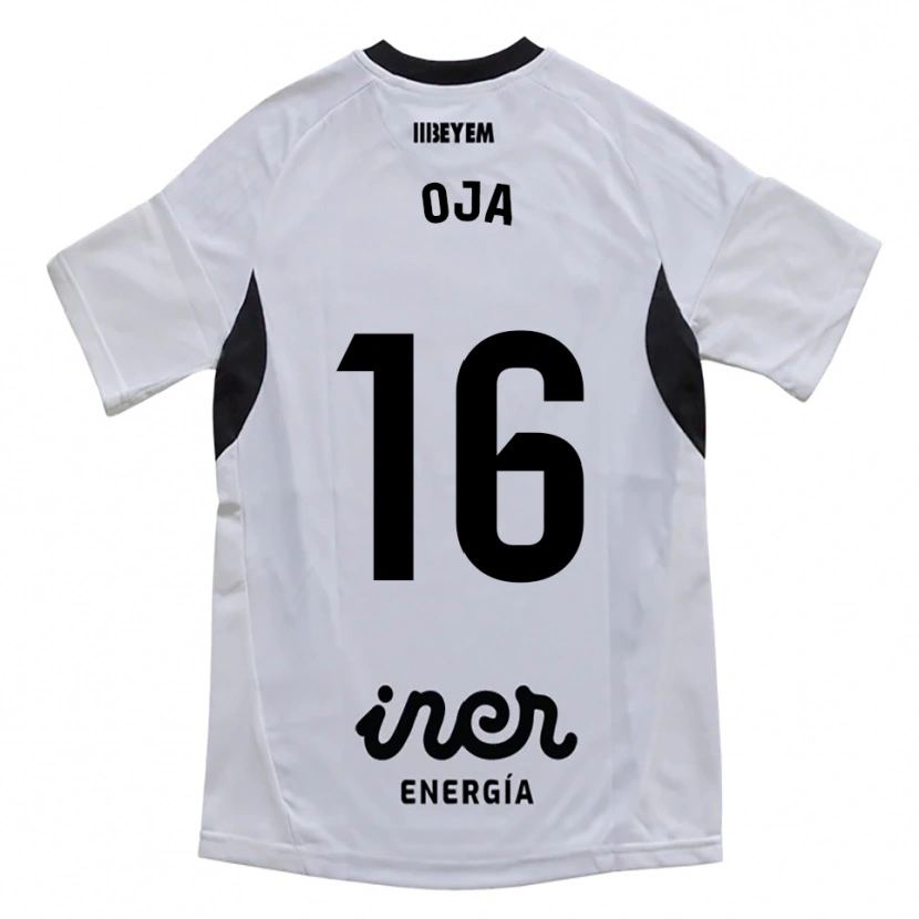 Danxen Homme Maillot Johannes Oja #16 Blanc Violet Tenues Domicile 2025/26 T-Shirt