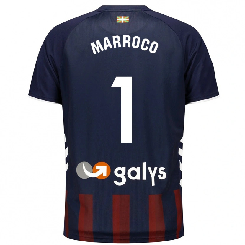 Danxen Homme Maillot Marc Marroco #1 Marine Rouge Tenues Domicile 2025/26 T-Shirt