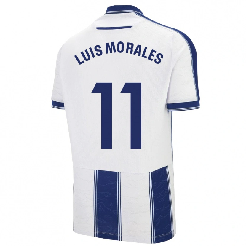 Danxen Homme Maillot José Luis Morales #11 Marine Blanc Tenues Extérieur 2025/26 T-Shirt