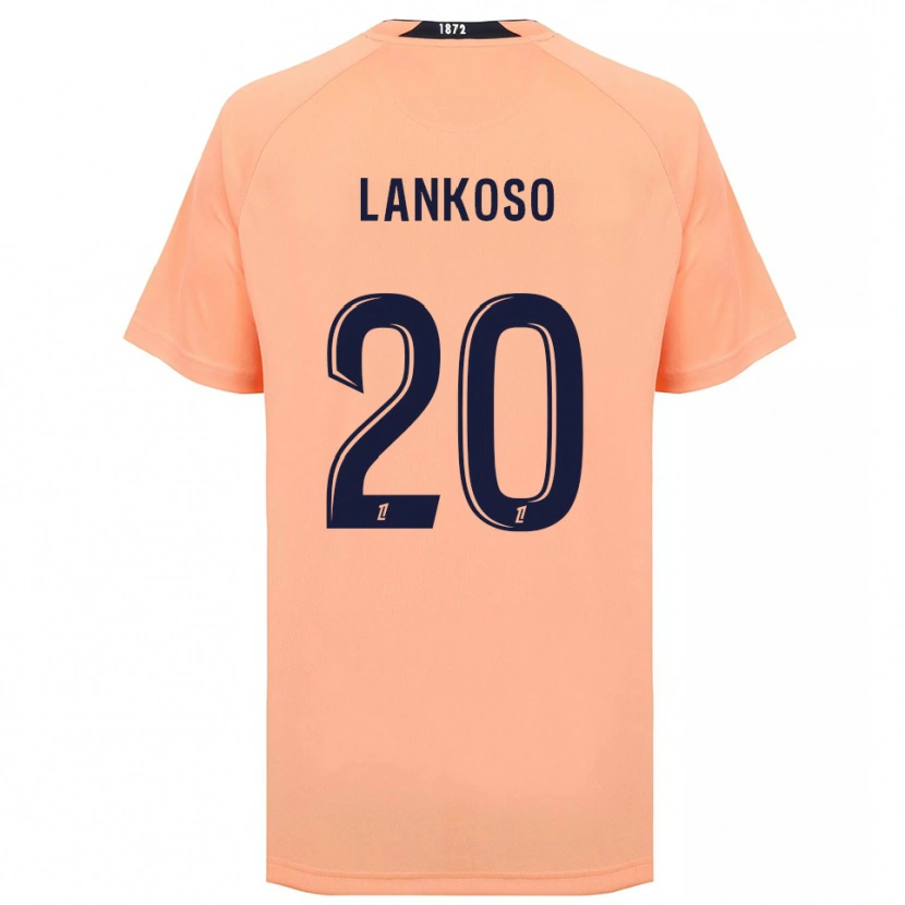 Danxen Homme Maillot Lenny Lankoso #20 Orange Bleu Marine Tenues Extérieur 2025/26 T-Shirt