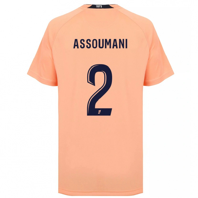 Danxen Homme Maillot Alramid Assoumani #2 Orange Bleu Marine Tenues Extérieur 2025/26 T-Shirt