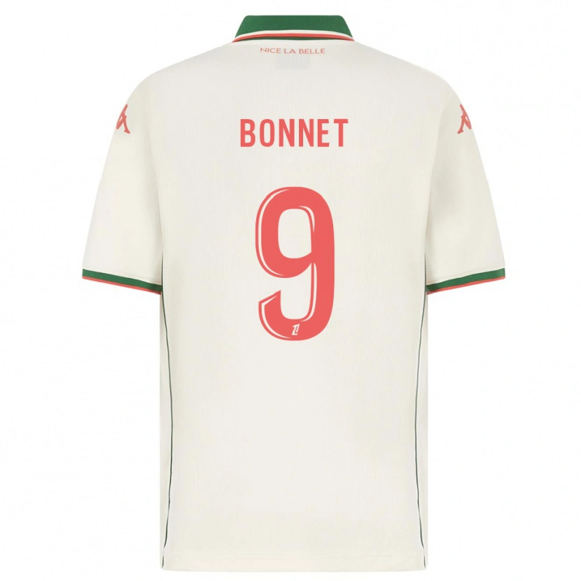 Danxen Homme Maillot Thomas Bonnet #9 Blanc Vert Tenues Extérieur 2025/26 T-Shirt
