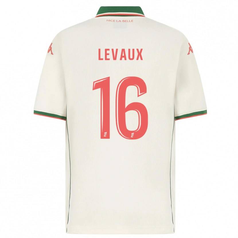 Danxen Homme Maillot Lana Levaux #16 Blanc Vert Tenues Extérieur 2025/26 T-Shirt