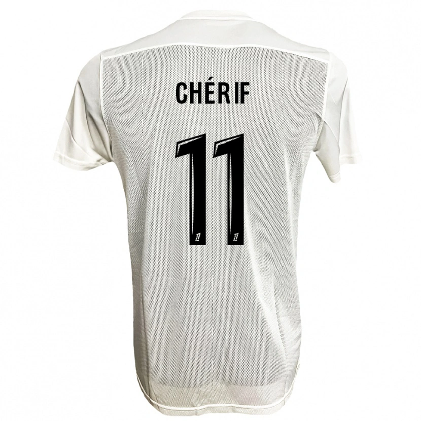 Danxen Homme Maillot Sidiki Chérif #11 Noir Blanc Tenues Extérieur 2025/26 T-Shirt