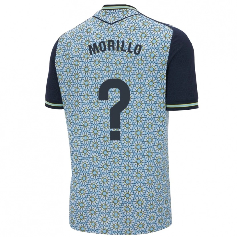 Danxen Homme Maillot Manu Morillo #0 Bleu Marine Tenues Extérieur 2025/26 T-Shirt