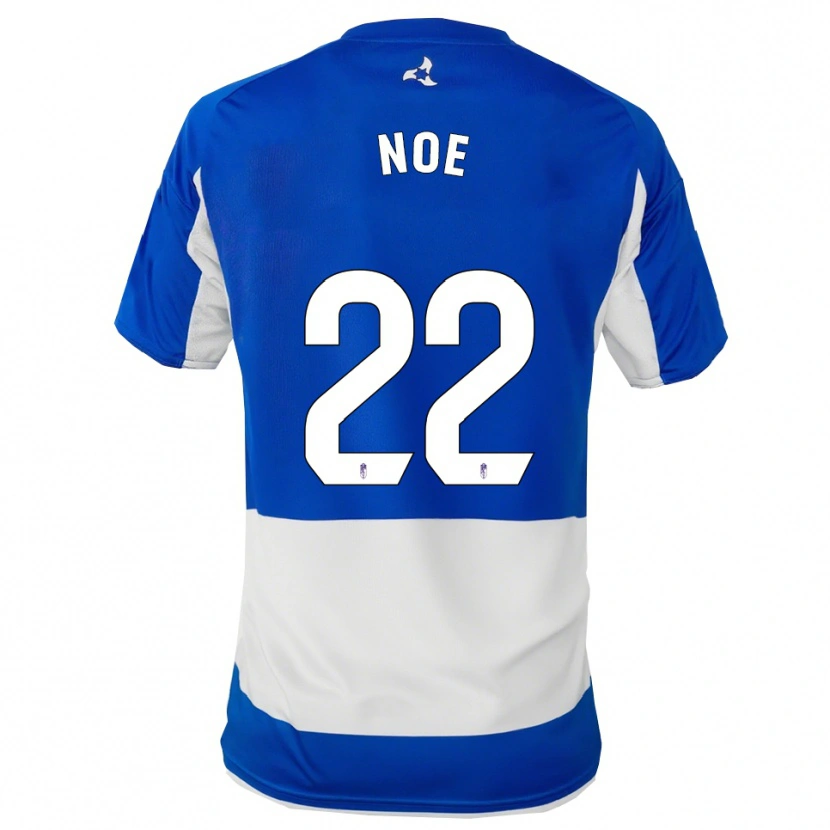 Danxen Homme Maillot Noe #22 Bleu Blanc Tenues Extérieur 2025/26 T-Shirt