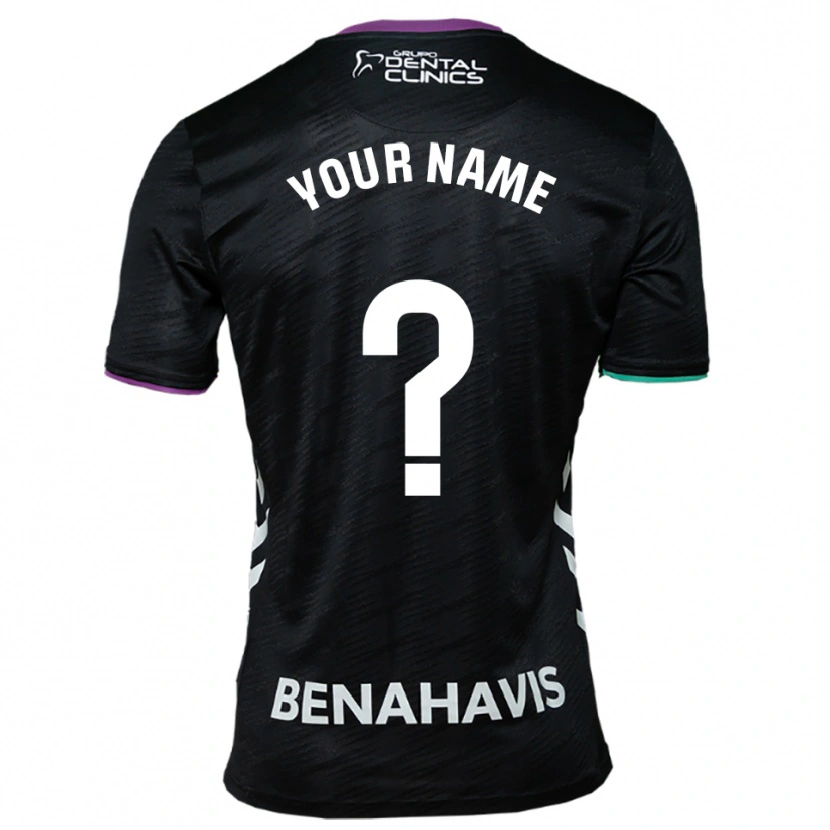 Danxen Homme Maillot Votre Nom #0 Noir Violet Vert Tenues Extérieur 2025/26 T-Shirt