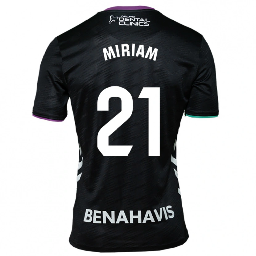 Danxen Homme Maillot Miriam #21 Noir Violet Vert Tenues Extérieur 2025/26 T-Shirt