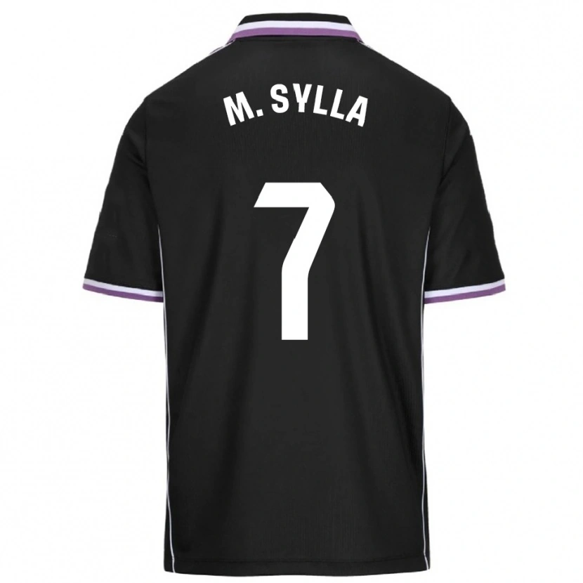 Danxen Homme Maillot Mamadou Sylla #7 Violet Noir Tenues Extérieur 2025/26 T-Shirt