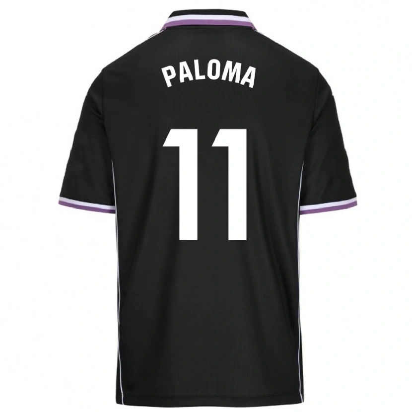 Danxen Homme Maillot Paloma Gonzalez #11 Violet Noir Tenues Extérieur 2025/26 T-Shirt