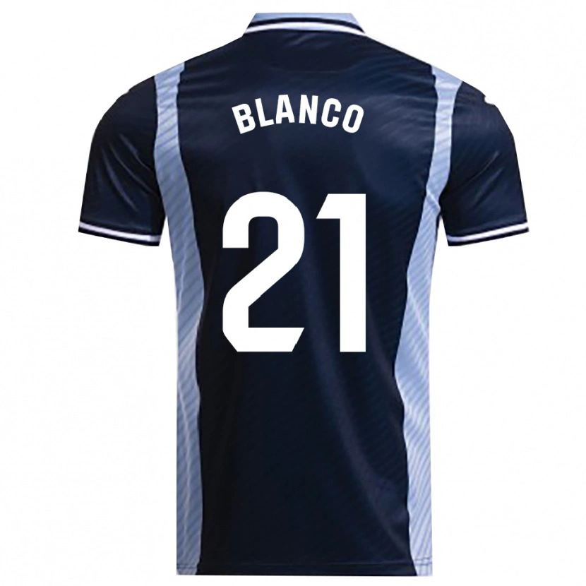 Danxen Homme Maillot Víctor Blanco #21 Marine Bleu Ciel Tenues Extérieur 2025/26 T-Shirt